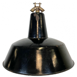 Industriální smaltovaná lampa 1950